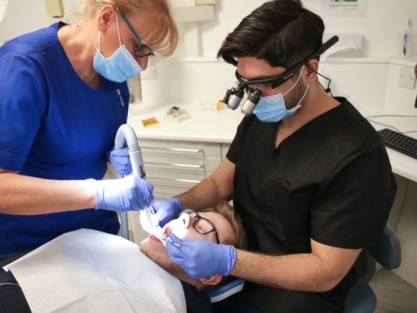 oral hygiene routine