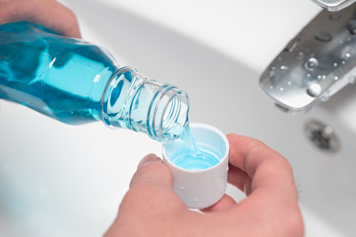 mouthwash for oral hygiene routine