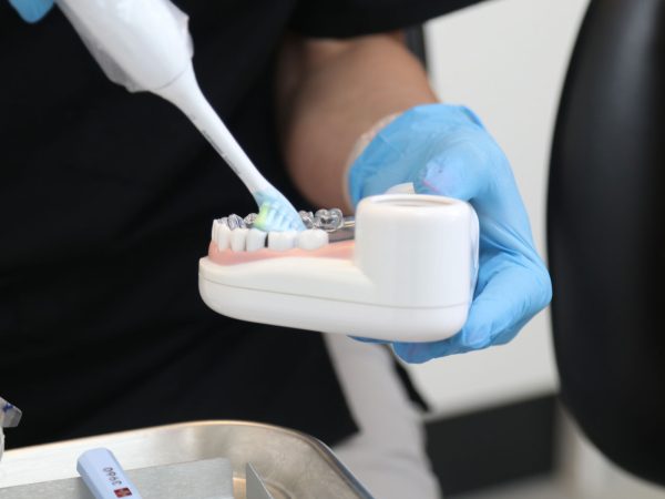 oral hygiene routine lymington